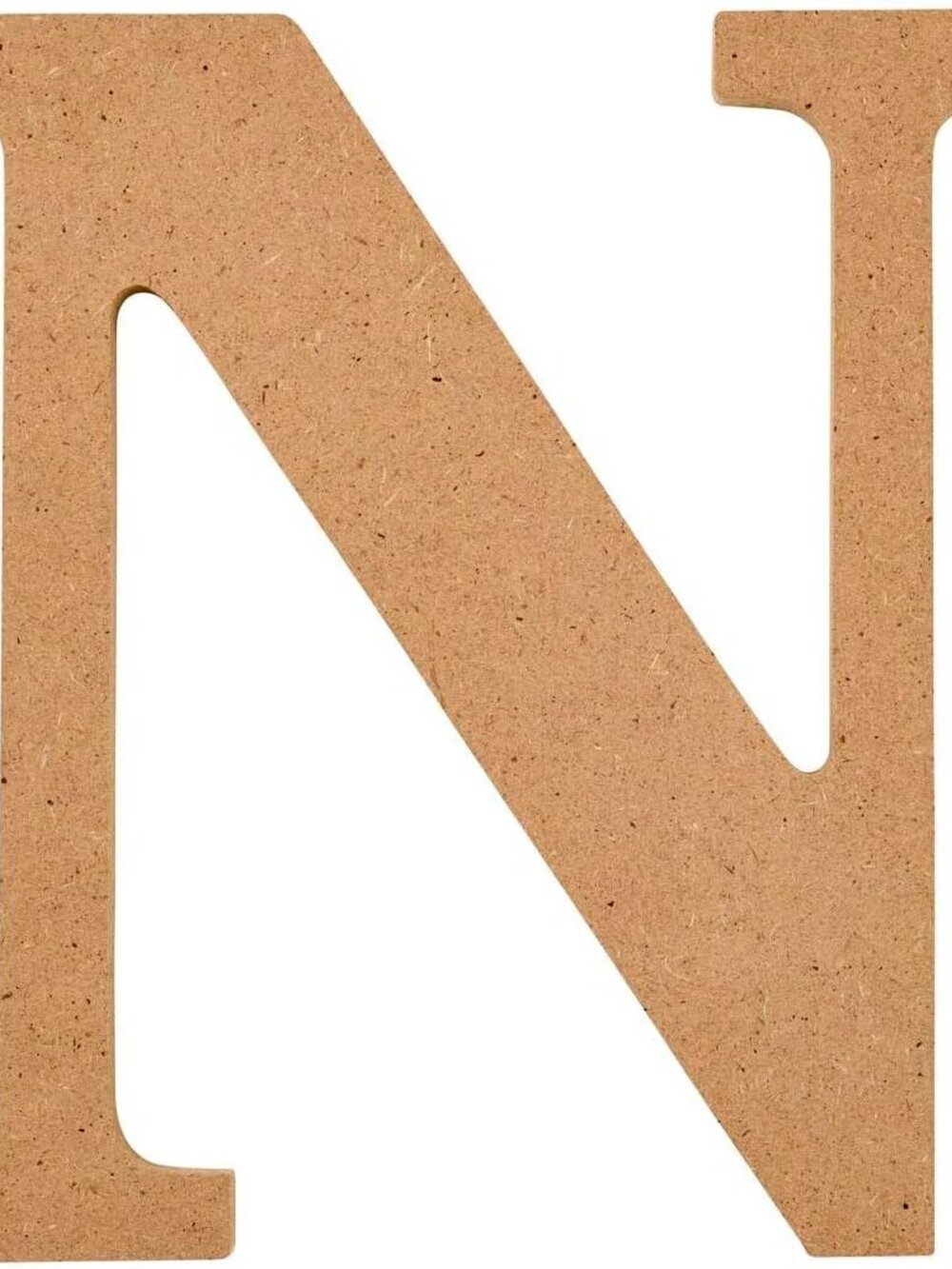 Unfinished Wood Letter, 5" Wooden Surface Perfect for DIY Arts and Crafts Projec